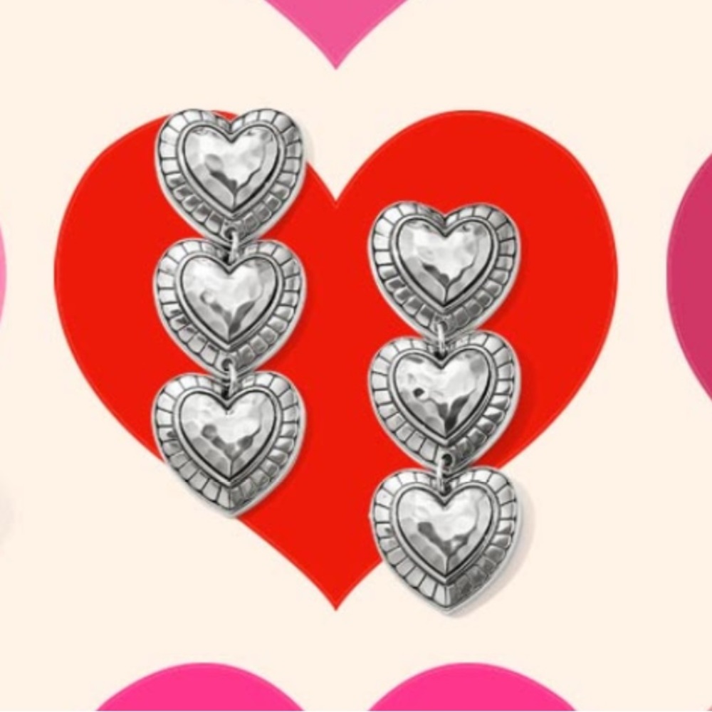 Brighton heart earrings